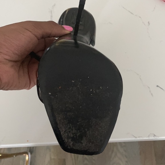 YSL Black Opyum Sandal - worn 3-4 times. Size 39.5 - Picture 2 of 4